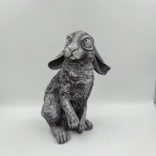 Садовая фигура «Кролик Ничёси» (серебро)